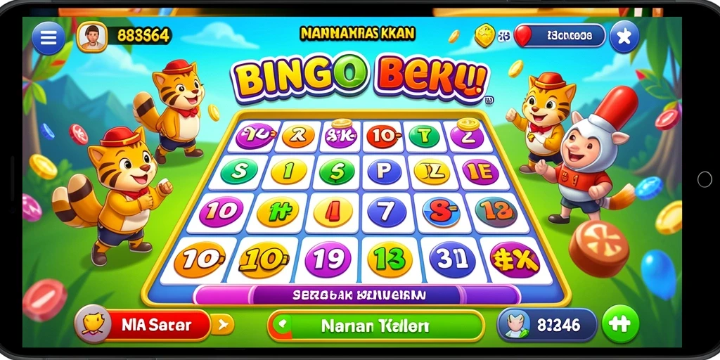 Tampilan permainan Bingo yang menarik dan interaktif di 8364.