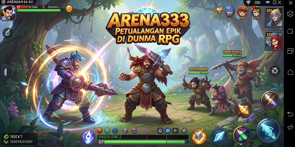 Tampilan gameplay <strong>ARENA333</strong> yang mengasyikkan dalam petualangan epik.