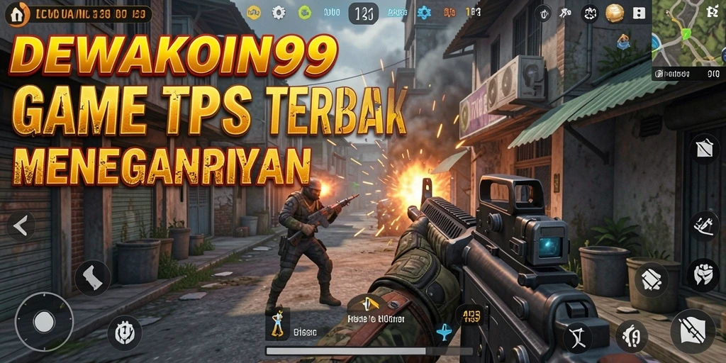 Screenshot menunjukkan aksi mendebarkan dalam gameplay DEWAKOIN99.