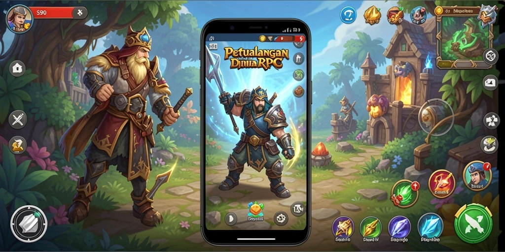Tampilan gameplay S80 yang mendebarkan dan penuh aksi RPG.